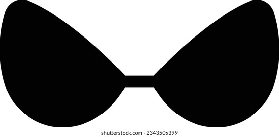 bra Vector illustration on a transparent background.Premium quality symmbols.Glyphs vector icon for concept and graphic design. 

