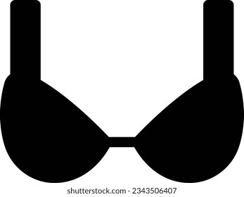 bra Vector illustration on a transparent background.Premium quality symmbols.Glyphs vector icon for concept and graphic design. 

