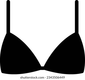 bra Vector illustration on a transparent background.Premium quality symmbols.Glyphs vector icon for concept and graphic design. 

