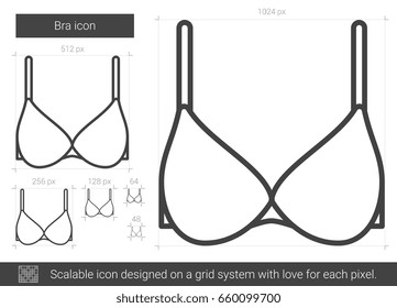 Icono de línea vectorial de borde aislado en fondo blanco. Icono de línea aérea para infografía, sitio web o aplicación. Icono escalable diseñado en un sistema de cuadrícula.
