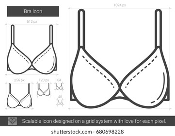 Icono de línea vectorial de borde aislado en fondo blanco. Icono de línea aérea para infografía, sitio web o aplicación. Icono escalable diseñado en un sistema de cuadrícula.