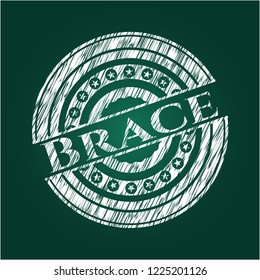 Brace chalk emblem