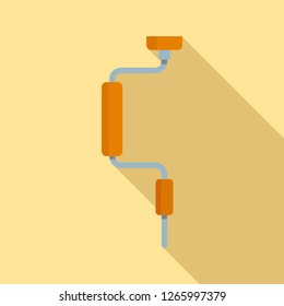 Brace icon. Flat illustration of brace vector icon for web design