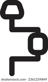 Umriss für die Arbeit von Brace-Tool