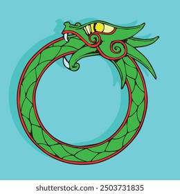 Pulsera con símbolo celta de la serpiente
