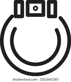 Bracelet Chinese Jewellery Outline Icon