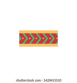 Bracelet color icon. Element of boho color icon. Premium quality graphic design icon. Signs and symbols collection icon for websites, web design, mobile app