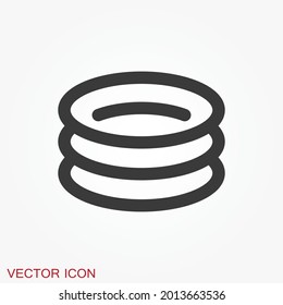 Bracelet icon. Jewelry Icon. Premium quality graphic design.