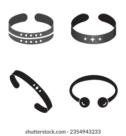 bracelet icon logo vector design template