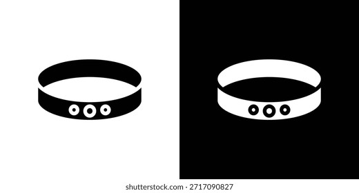 Pulseira ícone conjunto Vetor Design para conceito móvel e web design.