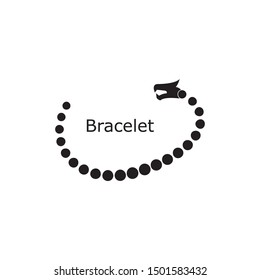 Bracelet icon. Trendy Bracelet logo concept on white background from Luxury collection. 