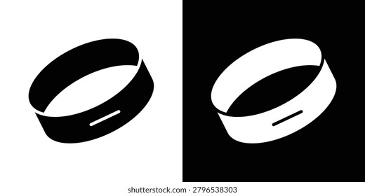 Bracelet icon vector flat symbol, glyph sign. icon concept illustration