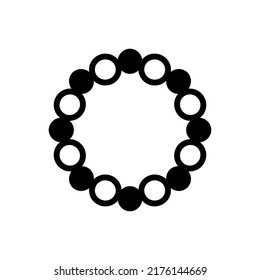 bracelet icon vector illustration logo template for many purpose. Isolated on white background.