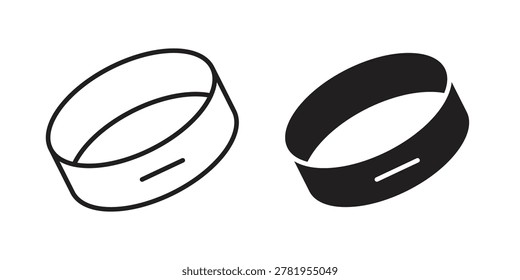 Bracelet icon vector illustration logo template in filled, outline