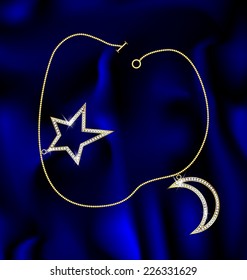 bracelet moon and star