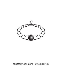 Armband-Vektorsymbol-Illustrationendesign.