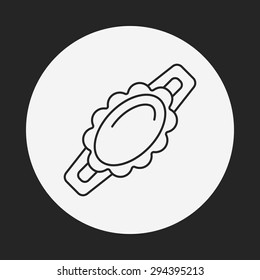 bracelets line icon