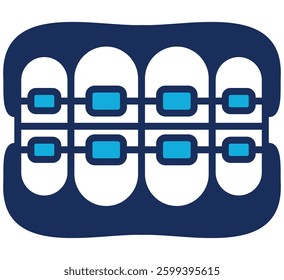 Braces Icon Element For Design
