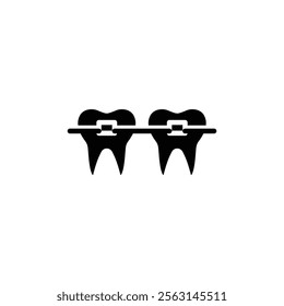 Braces icon Isolated flat vector in outline