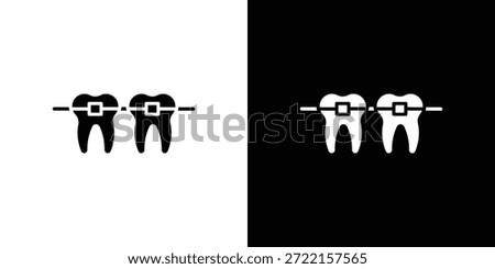 Braces icon vector illustration - high quality black style vector icons
