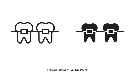 Icono de tirantes en Vector. Logotipo