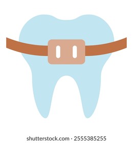 Braces icon for web, app, infographic, etc