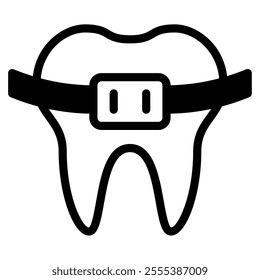 Braces icon for web, app, infographic, etc