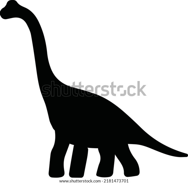 Brachiosaurus Dinosaur\
Shape Outline\
Animal