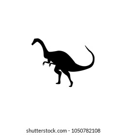 Brachiosaurus icon. Elements of dinosaur icon. 