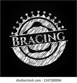 Bracing on blackboard