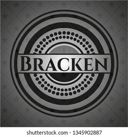 Bracken dark icon or emblem