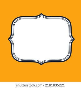 Bracket Frame Vector Stock Illustration