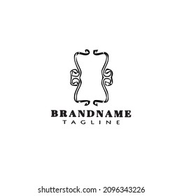 brackets cartoon logo icon design template black modern symbol vector illustration