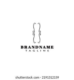 brackets logo cartoon icon design template symbol modern isolated vector illustration