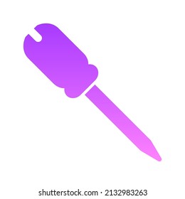 Bradawl Glyph Gradient Icon Design