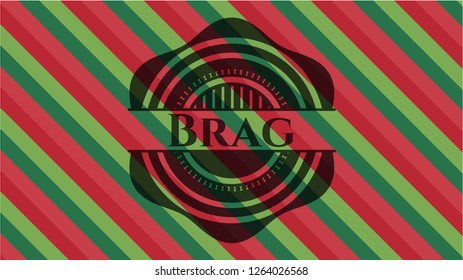 Brag christmas emblem.