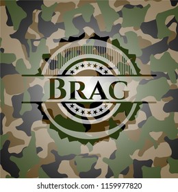 Brag on camouflage pattern