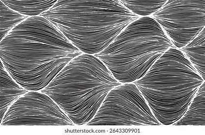 Image vectorielle arrière-plan texturé cheveux tressés