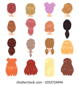 9 French Twist Hairstyle Stock Vectors, Images & Vector Art | Shutterstock