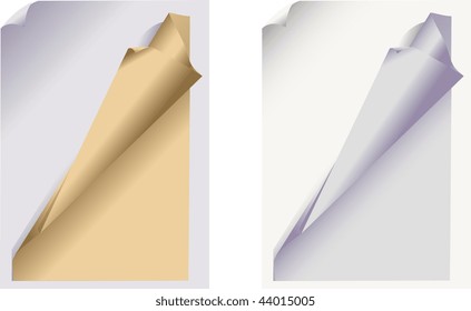 The braided sheet of paper on the form