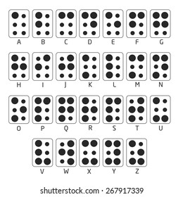 Braille Alphabet font