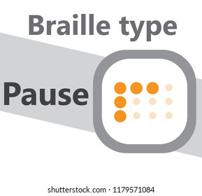 Braille, blind people 