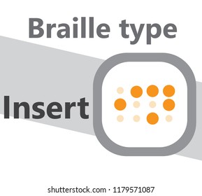 Braille, blind people 