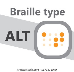 Braille, blind people 