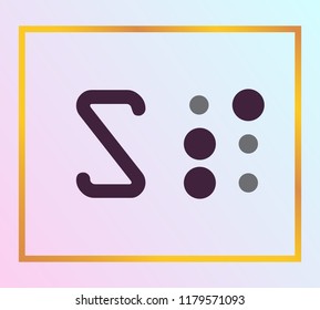 Braille, blind people 