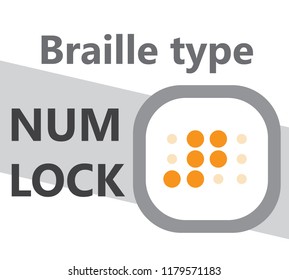 Braille, blind people 