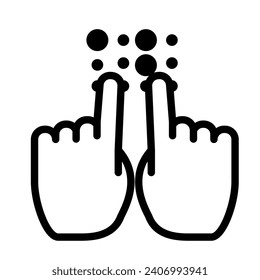 braille education blind illustration design