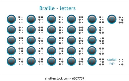Braille - letters