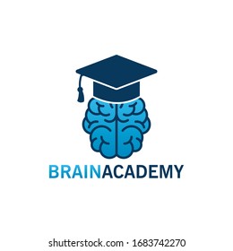 Design der Brain Academy Logo-Vorlage
