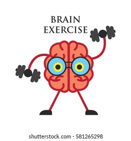 Brain activity illustration